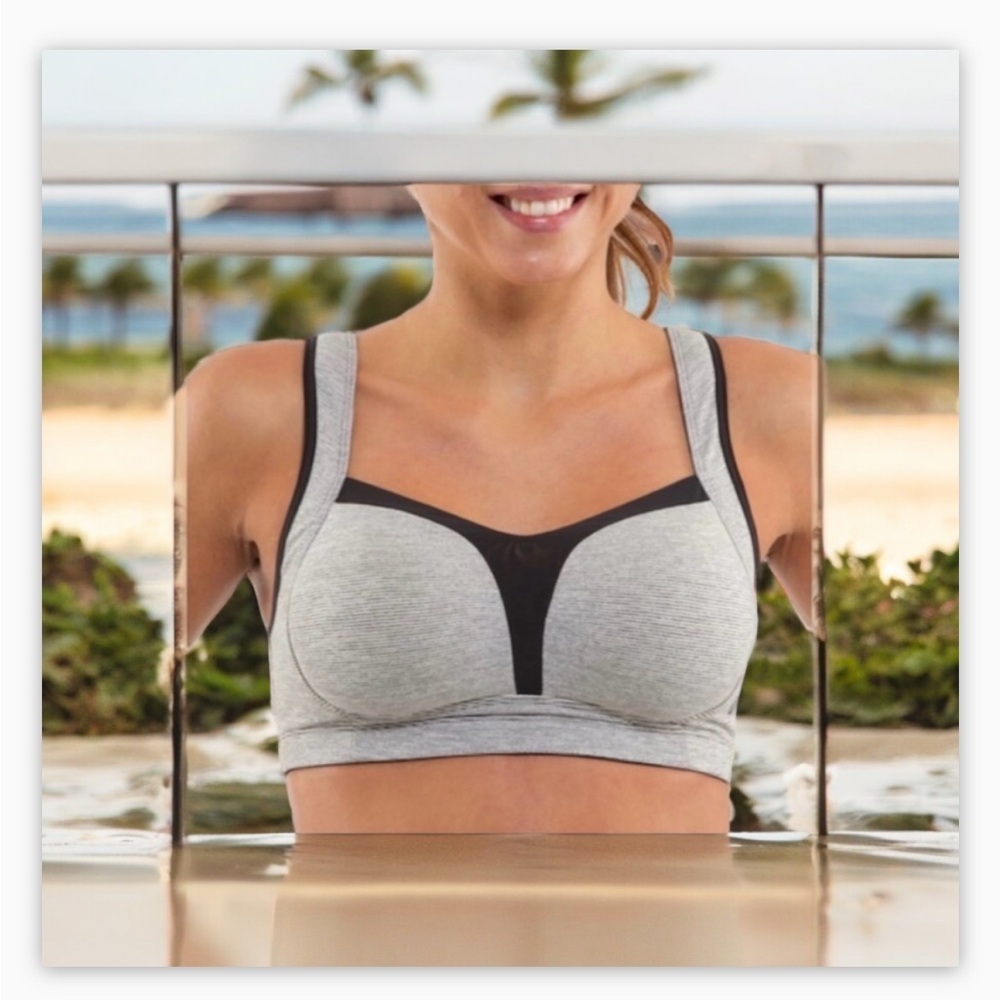 Lululemon Ta Ta Tamer II
Ghost Deep Coal Wee Stripe-VGUC-Sz- 34C​​​​​​ - Picture 11 of 15